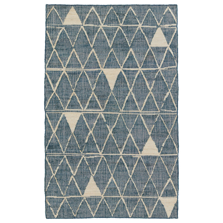 Jaipur Living Helina Natural Trellis Navy/ Beige Area Rug (8'X10')