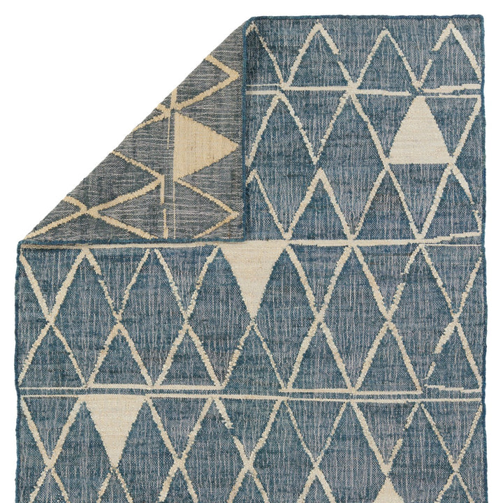 Jaipur Living Helina Natural Trellis Navy/ Beige Area Rug (8'X10')