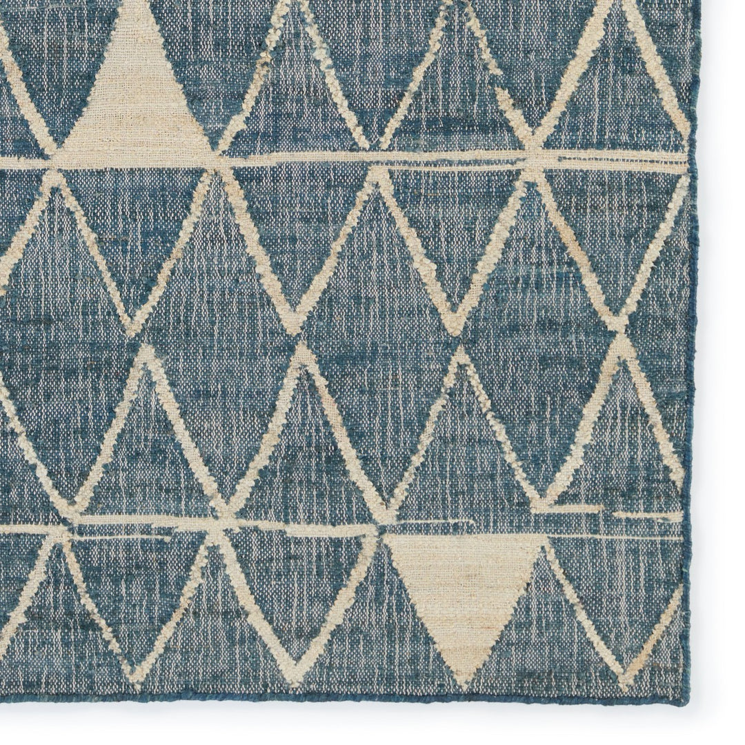 Jaipur Living Helina Natural Trellis Navy/ Beige Area Rug (8'X10')