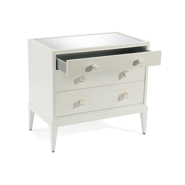 Majestic Three-Drawer Chest - White