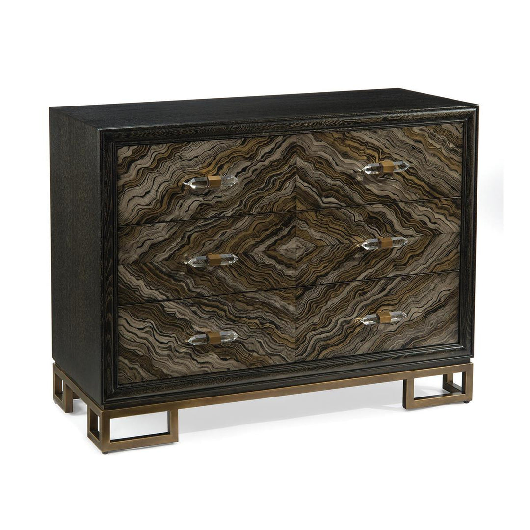 Carrara Chest - Brass,Clear,Gold,Taupe