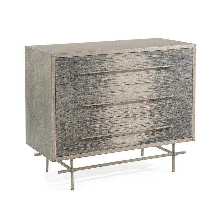 Dressers & Chests Bronte Three-Drawer Chest - Gray - Oak Wood