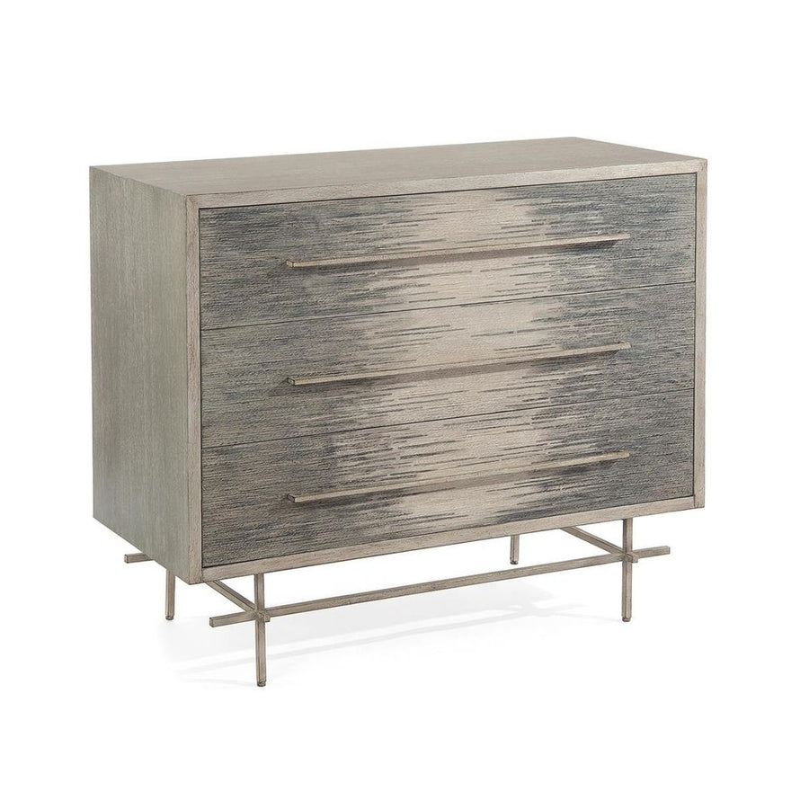 Dressers & Chests Bronte Three-Drawer Chest - Gray - Oak Wood
