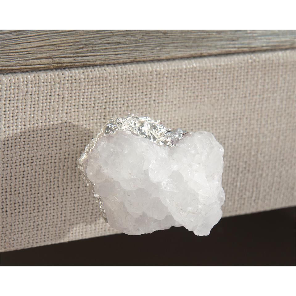 Nightstands Valeria Nightstand - Ivory - Beech Wood