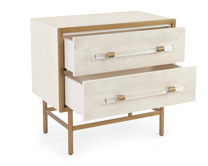Sophisticated Nightstand - White