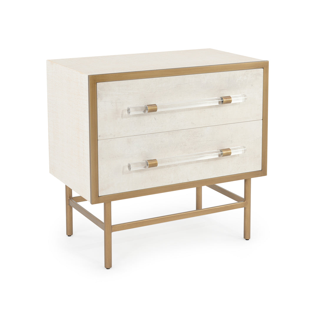 Sophisticated Nightstand - White