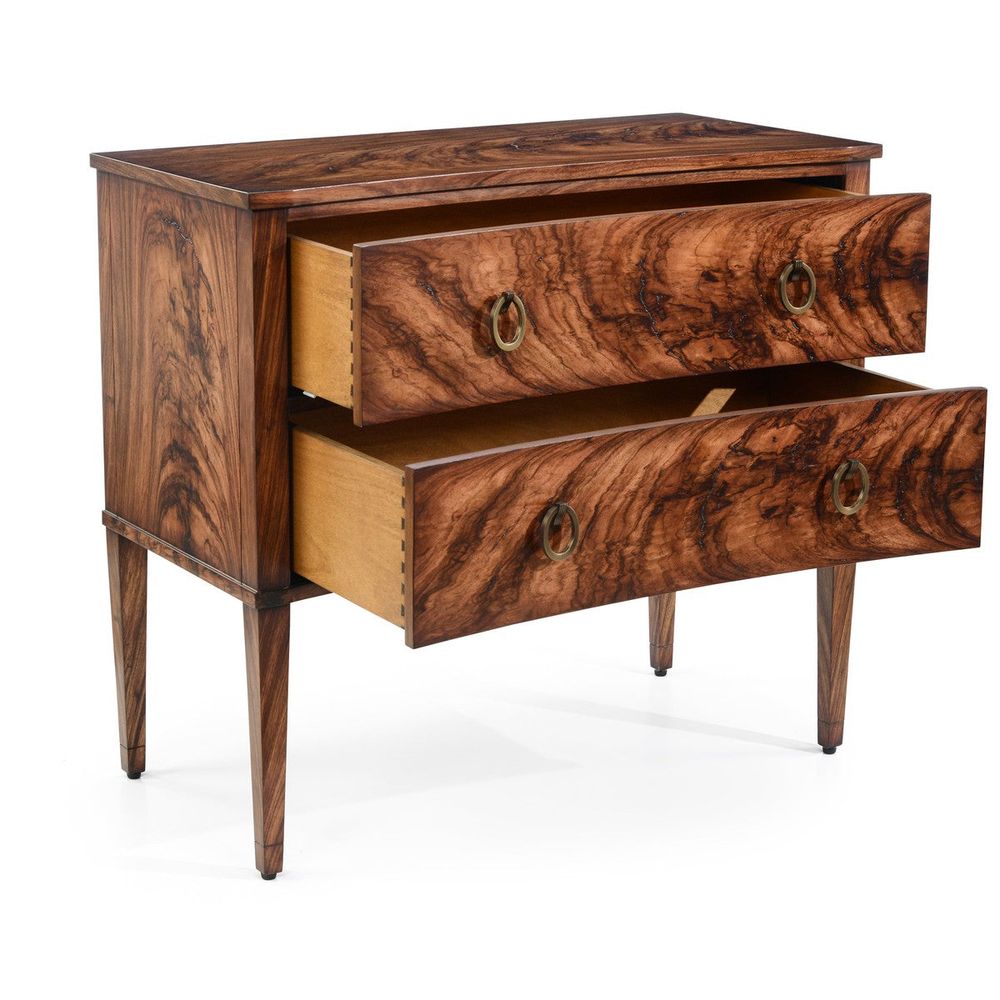 Dressers & Chests Agrestic Two-Drawer Chest - Brown, Brass