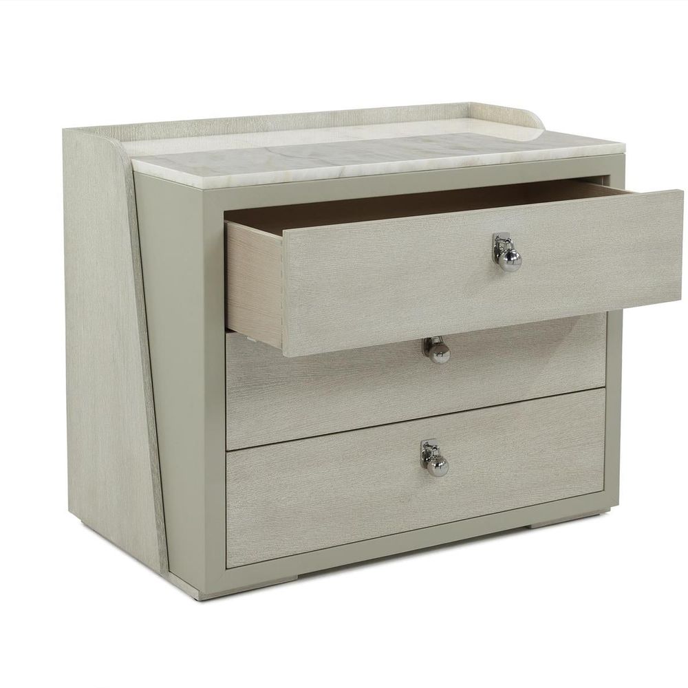Nightstands Metro Three-Drawer Nightstand