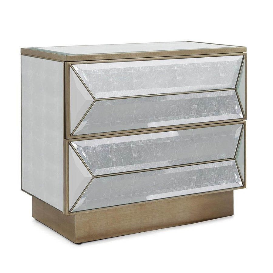 Nightstands Catarina Two-Drawer Nightstand