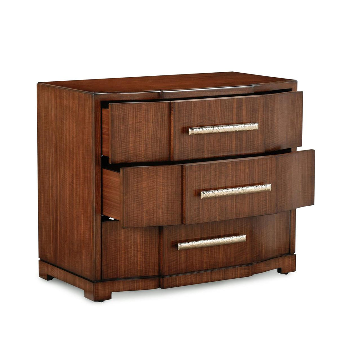 Marcello Three-Drawer Nightstand