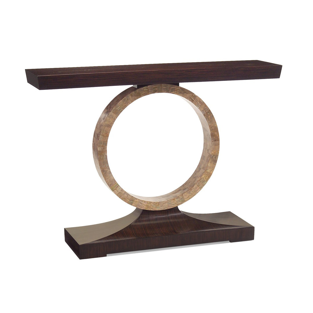 Verona Console Table - Brown - Poplar Wood