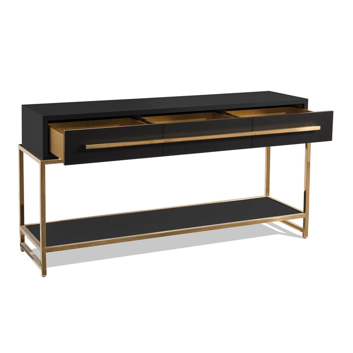 Solis Console Table - Black