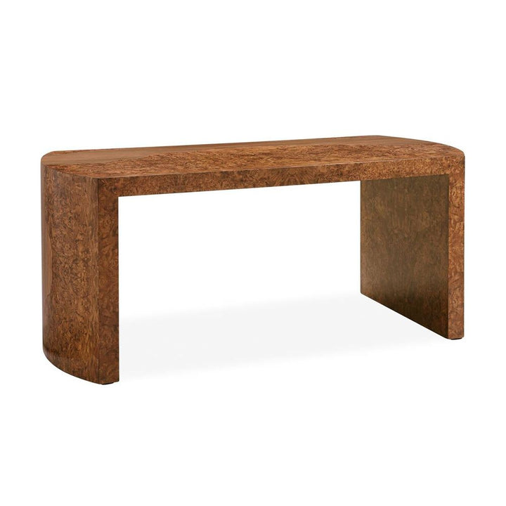 Desks Bleached Burl Flow Desk