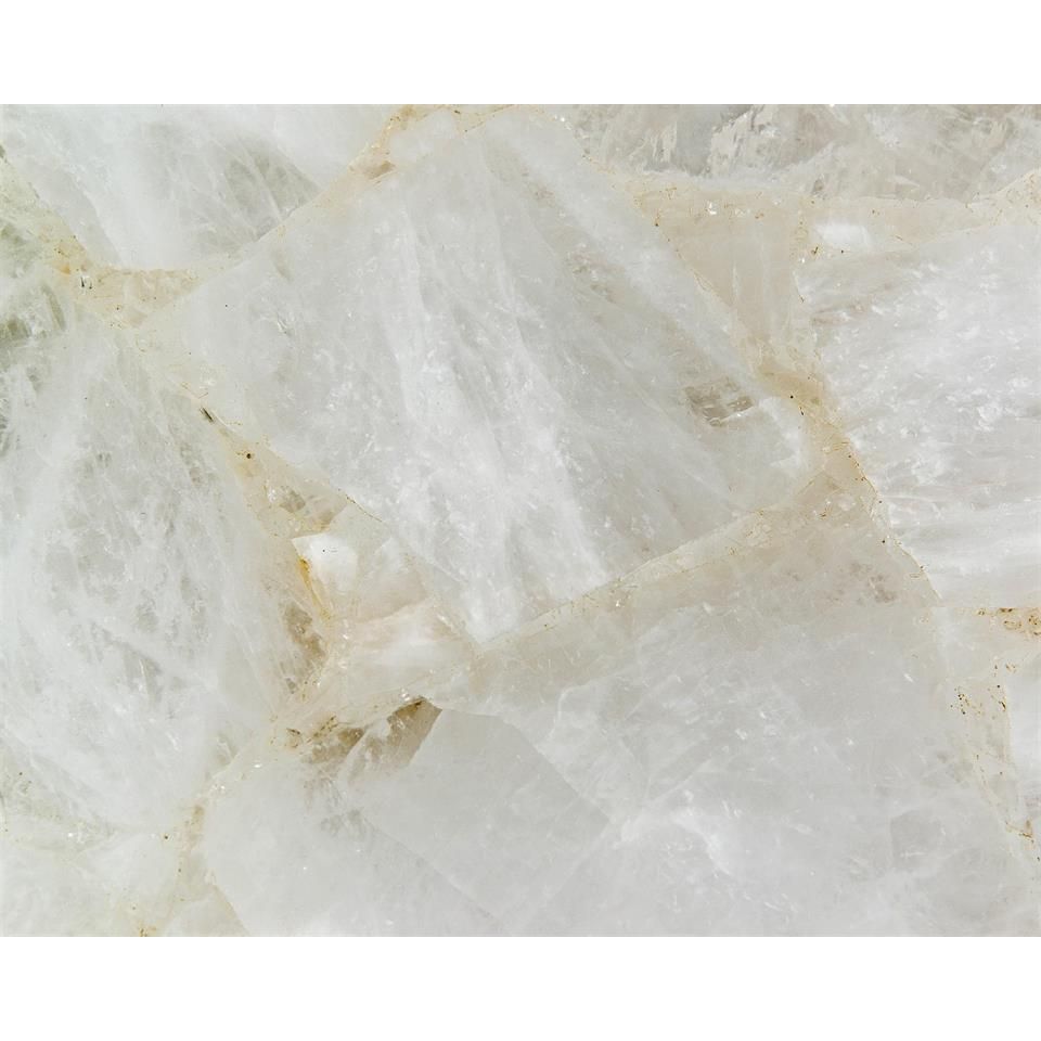 Coffee Tables Rectangular Calcite Coffee Table - Brass