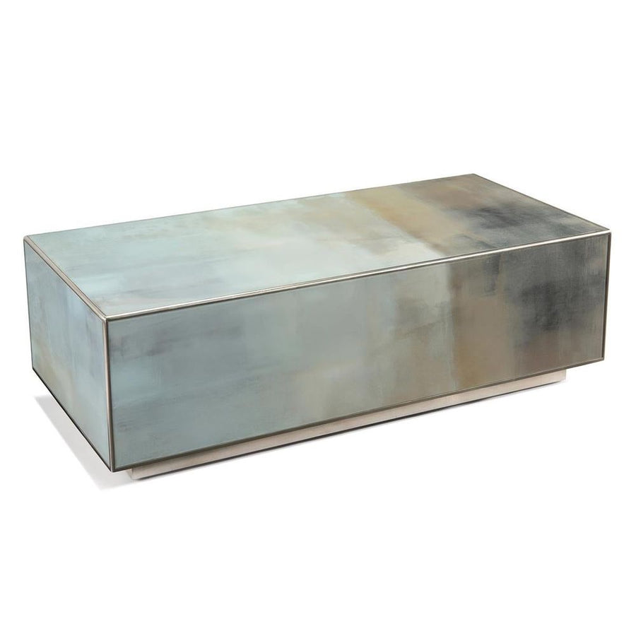 Coffee Tables Carol Benson-Cobb's Slated Cocktail Table - Grey, Blue