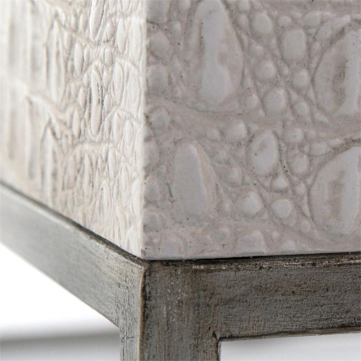 Coffee Tables Kano Cocktail Table - Silver, White, Off White