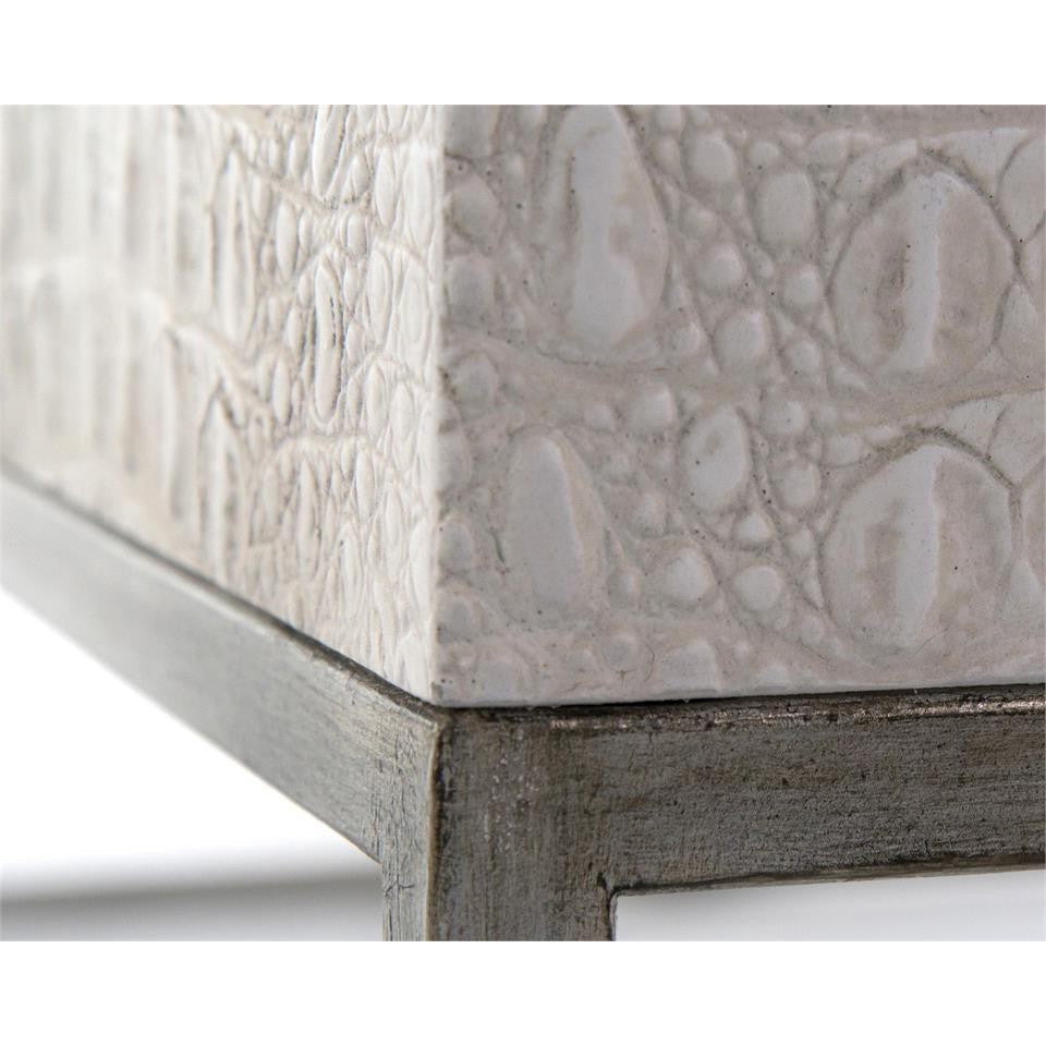 Coffee Tables Kano Cocktail Table - Silver, White, Off White