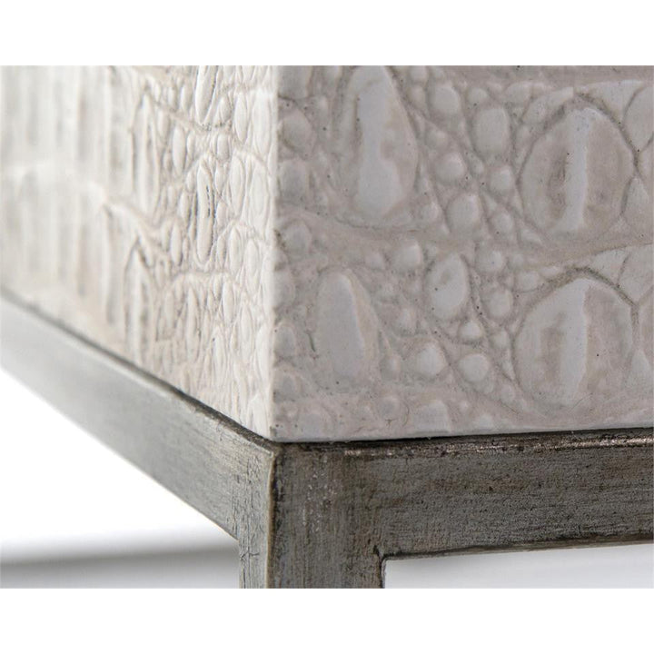 Coffee Tables Kano Cocktail Table - Silver, White, Off White