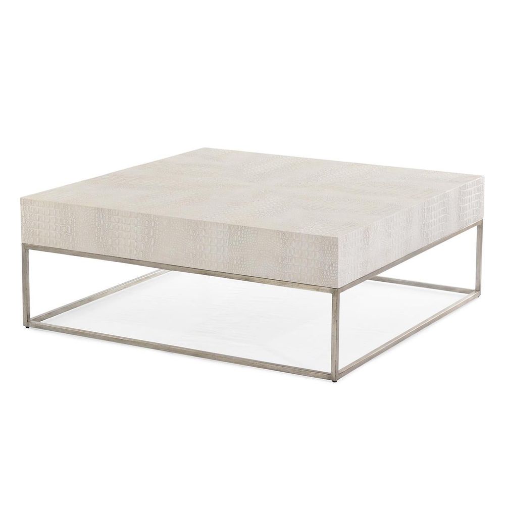 Coffee Tables Kano Cocktail Table - Silver, White, Off White