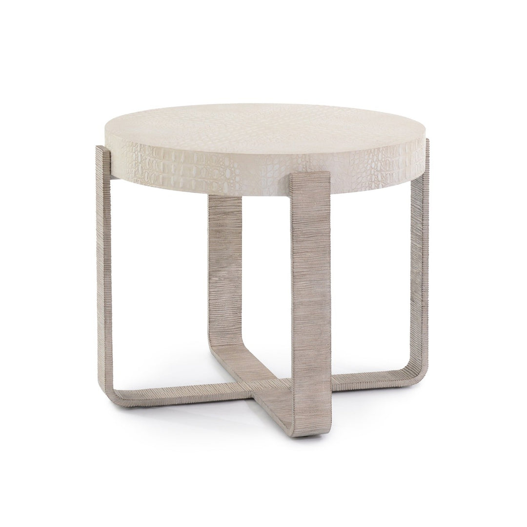 Ellery Side Table - White