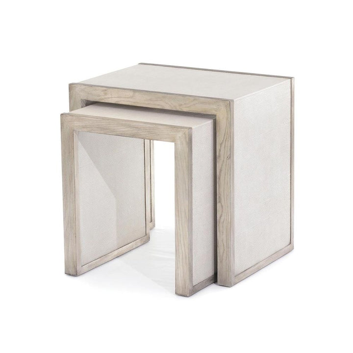 Side Tables Takeley Nesting Tables (Set of Two) - White