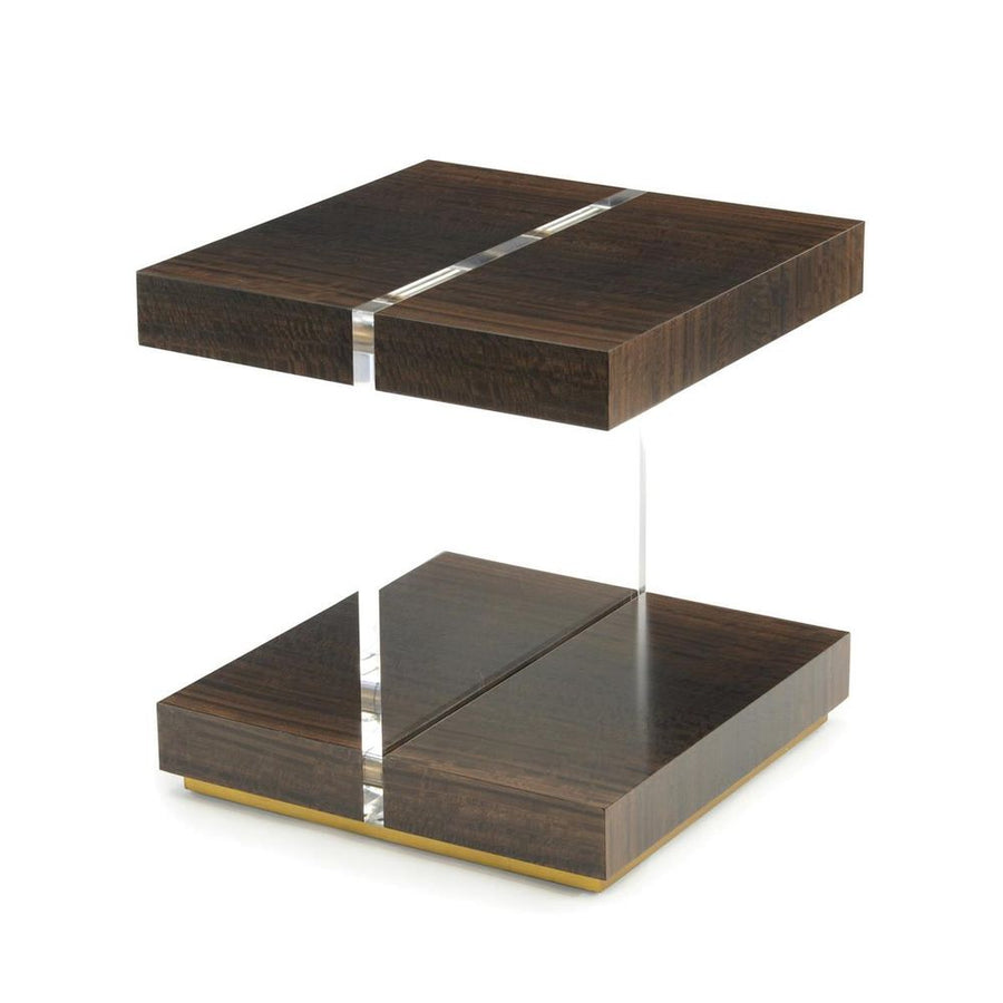 Side Tables Ashton Gate Side Table - Clear, Gold