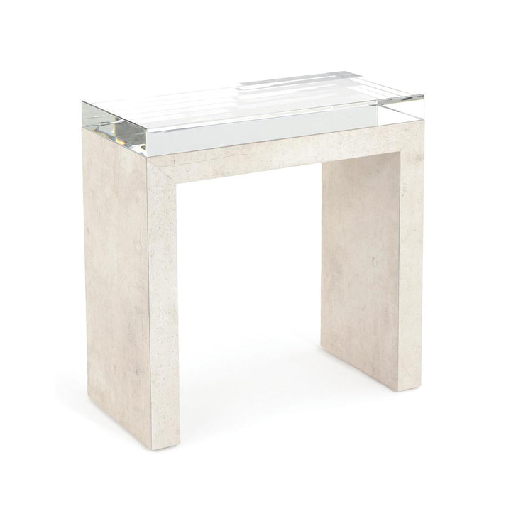 Meuse End Table - Grey,Silver