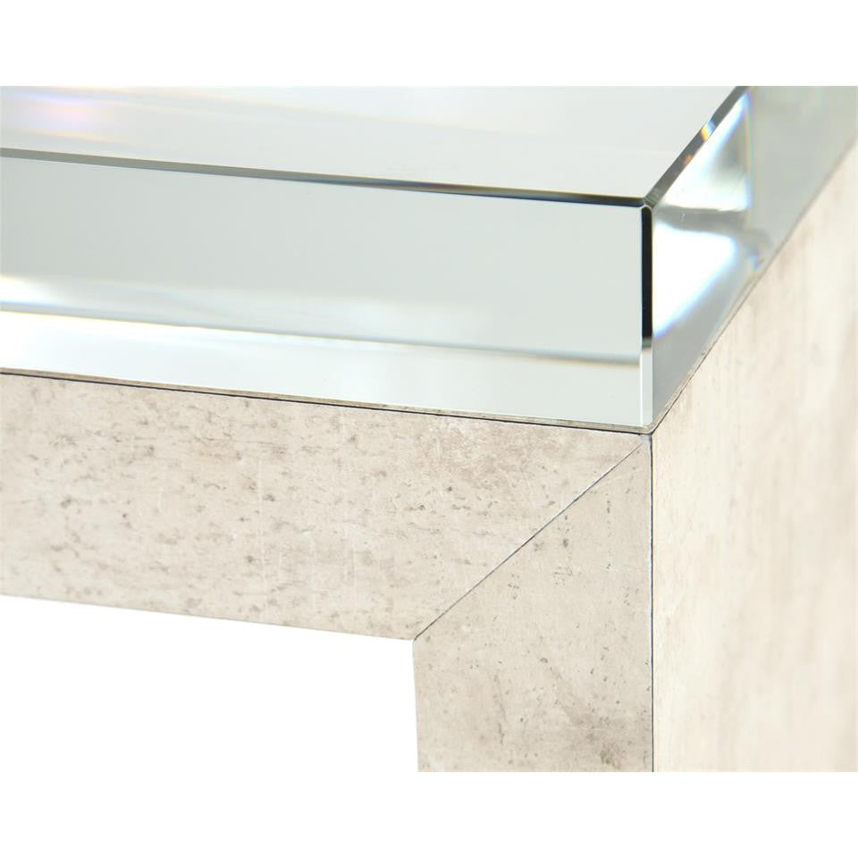 Side Tables Semois End Table - Grey,Silver