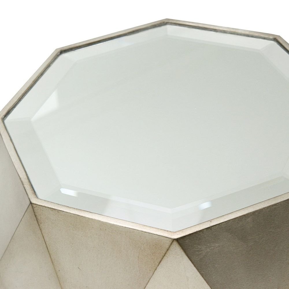 Side Tables Radiant Accent Table - Silver
