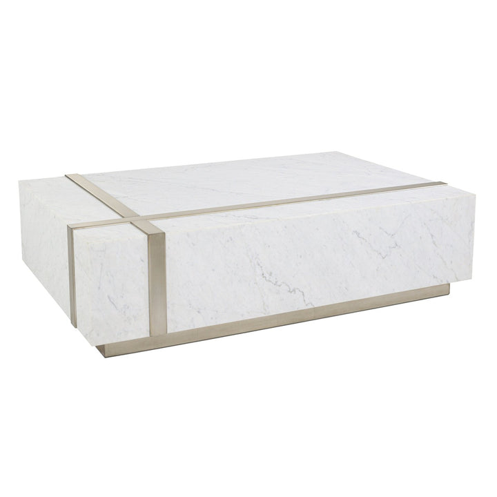 Bronte Cocktail Table - White - Plywood