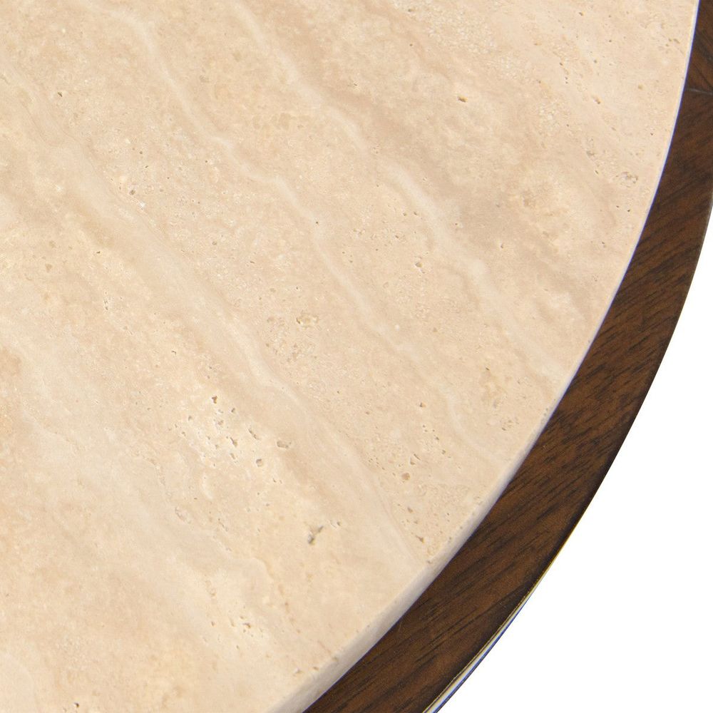 Side Tables Havana End Table - Brown, White