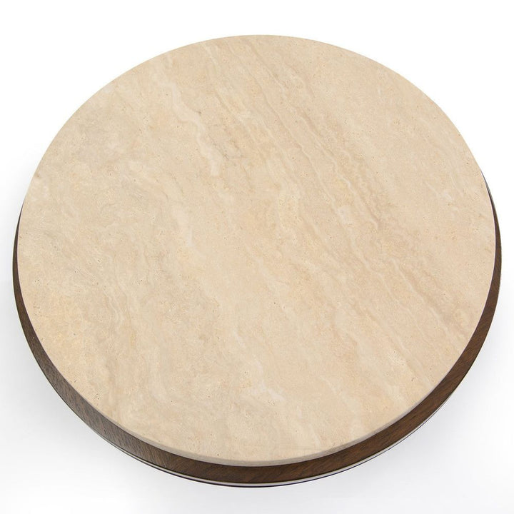 Side Tables Havana End Table - Brown, White