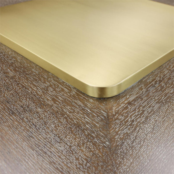 Mesa Cocktail Table, Gold