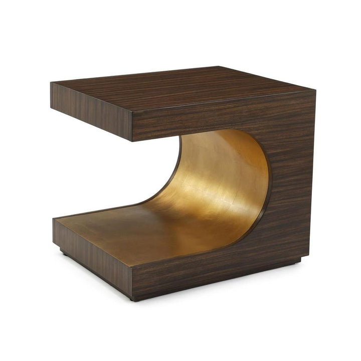 Side Tables Groove Side Table, Gold