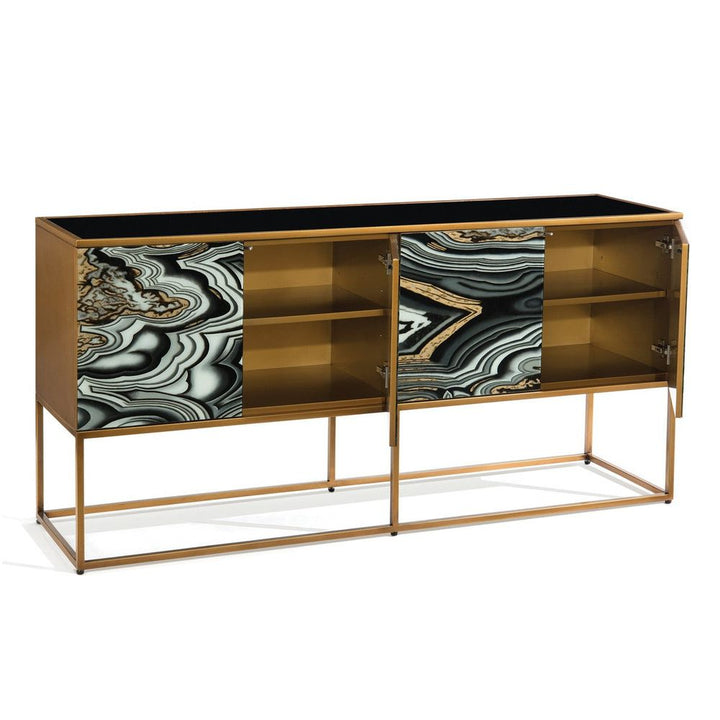 Sideboards & Credenzas I Dream of Agate Four-Door Cabinet - White