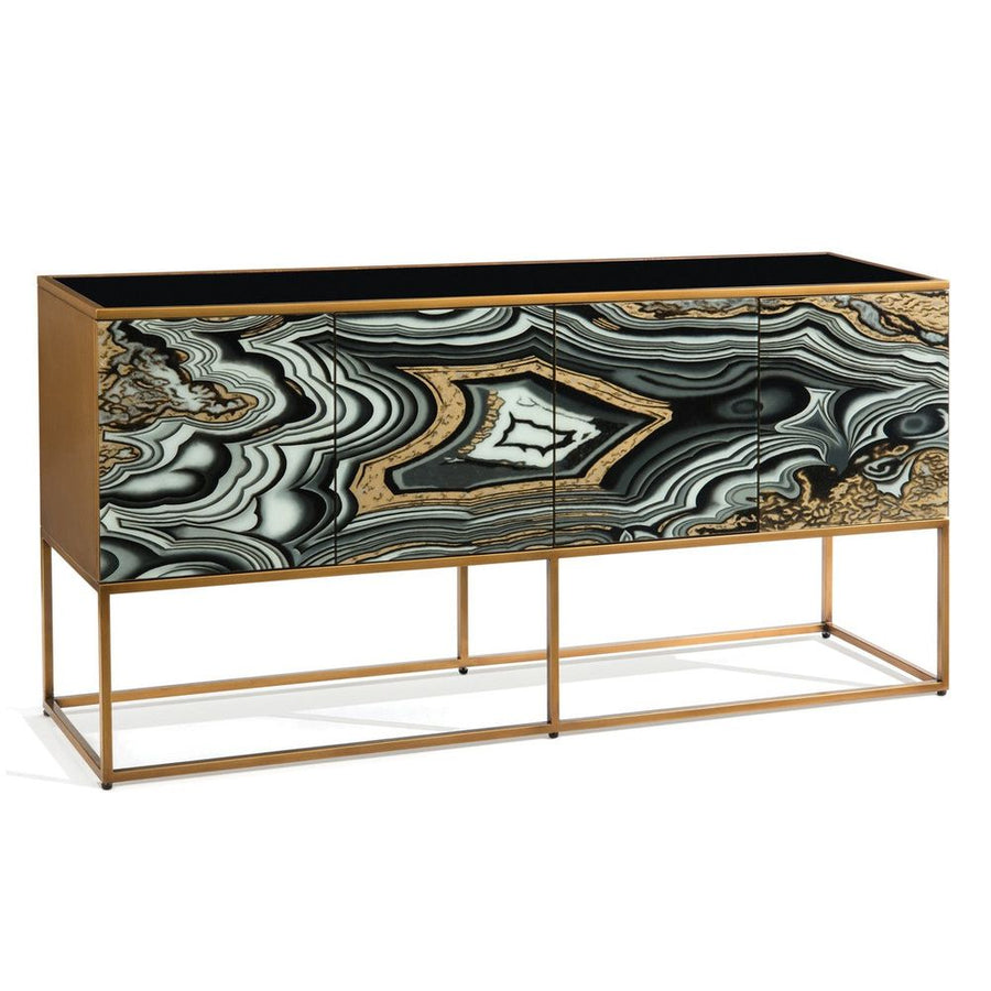 Sideboards & Credenzas I Dream of Agate Four-Door Cabinet - White