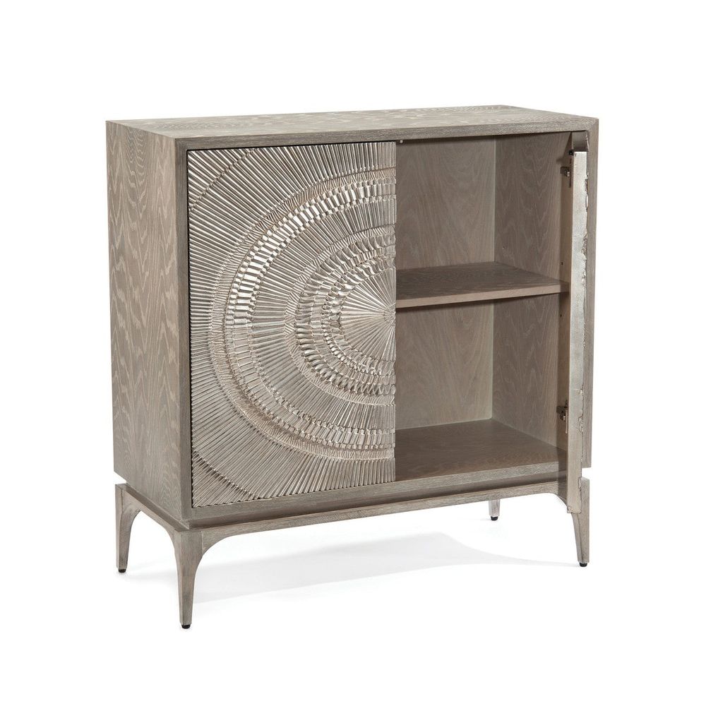 Sideboards & Credenzas Cosmos Two-Door Cabinet - Silver
