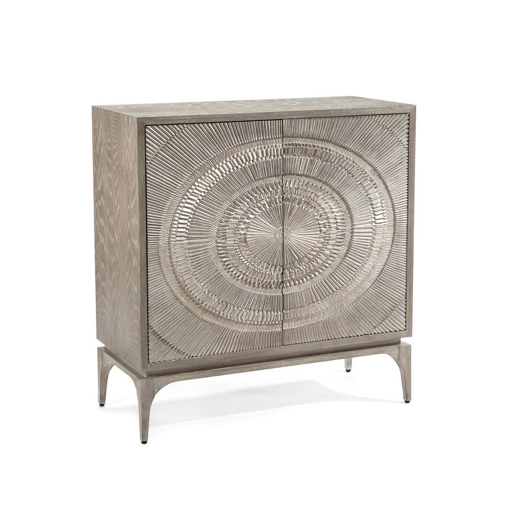 Sideboards & Credenzas Cosmos Two-Door Cabinet - Silver