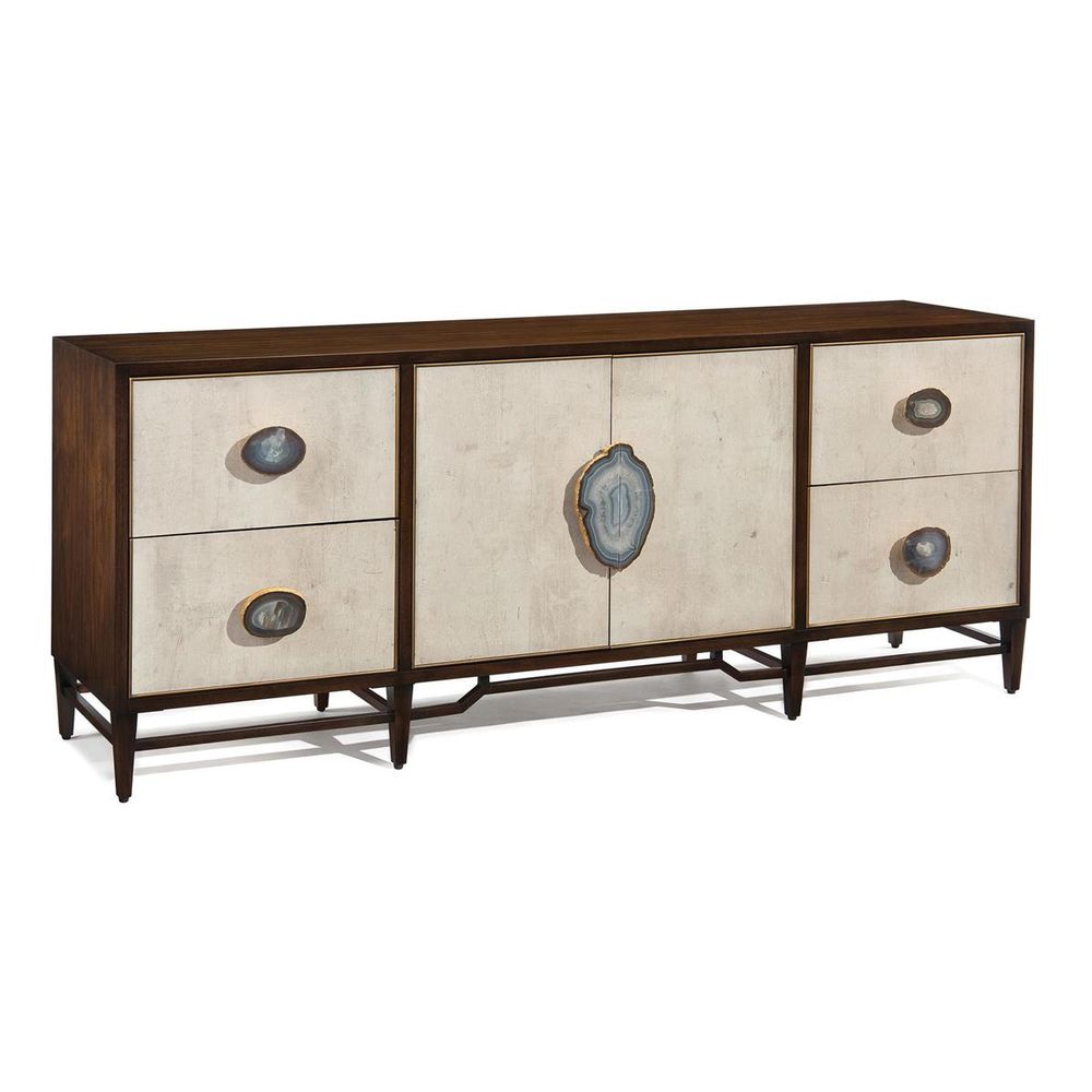 Sideboards & Credenzas Mercia Credenza - Gold,Grey