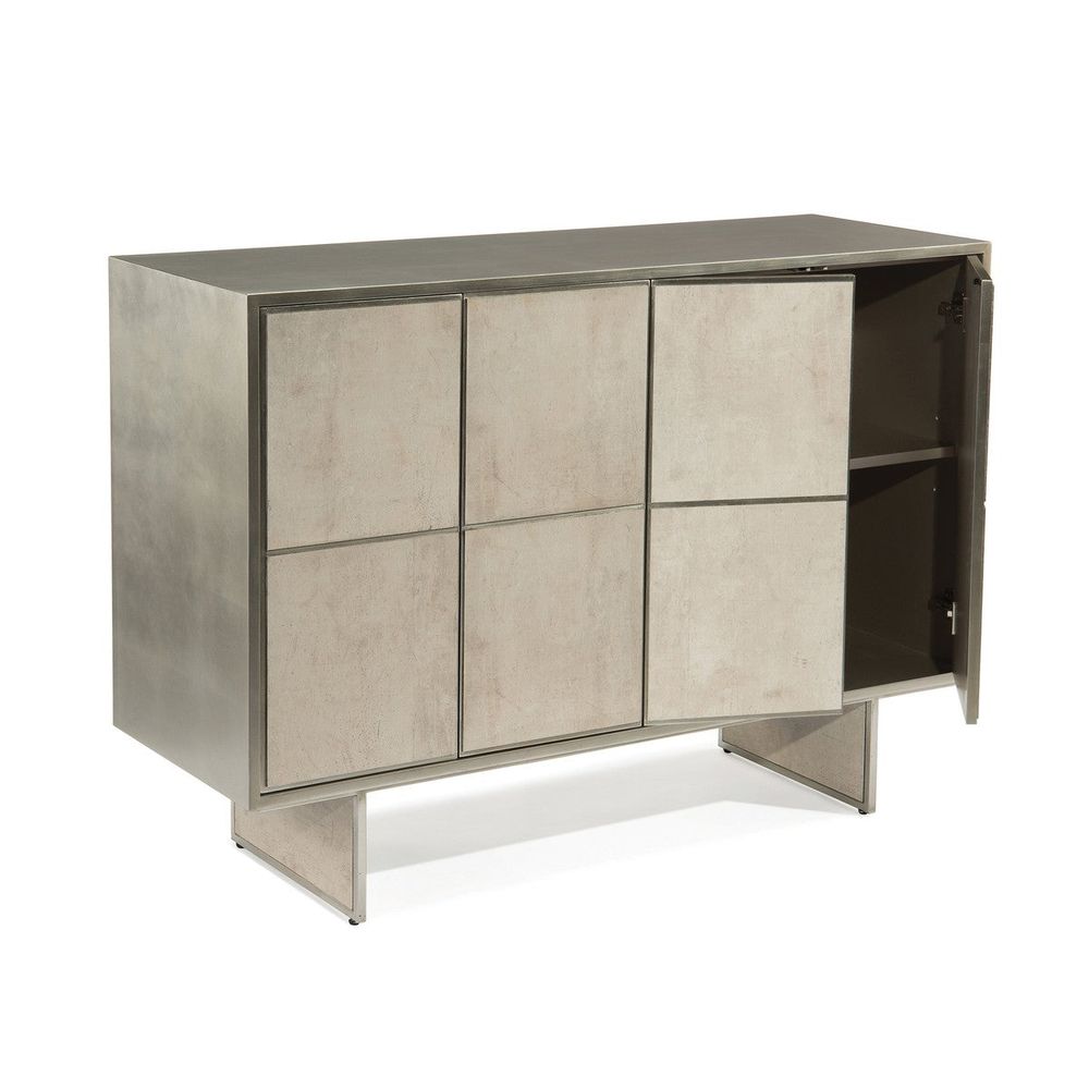 Sideboards & Credenzas Lanark Four-Door Buffet - Silver