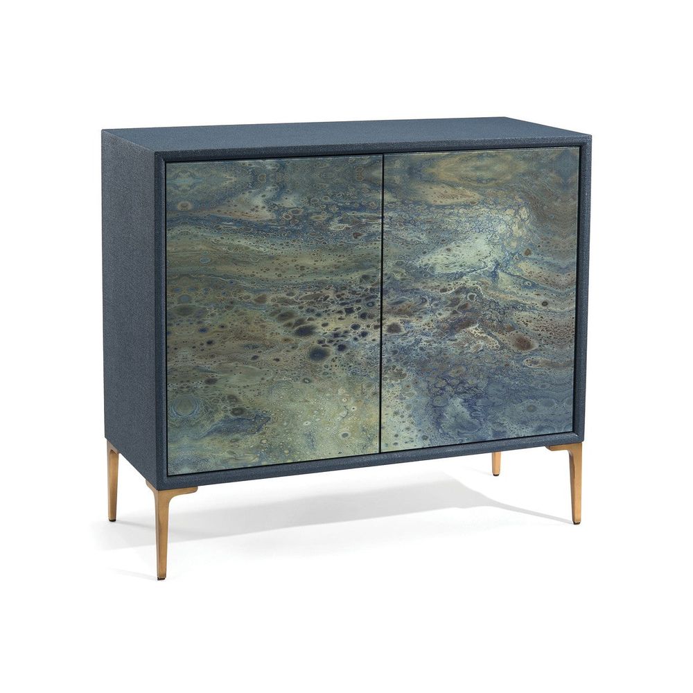 Sideboards & Credenzas Shaye Rawson's Pavo Cabinet - Blue