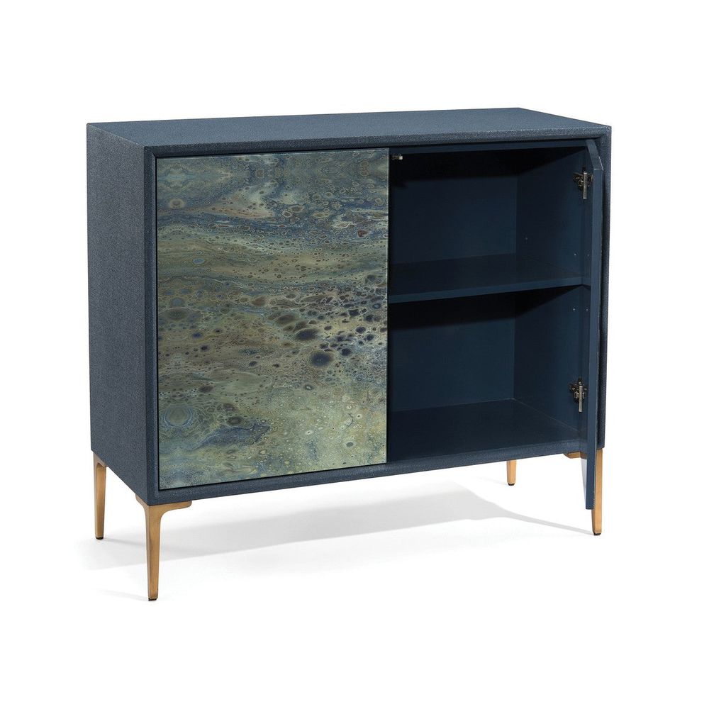 Sideboards & Credenzas Shaye Rawson's Pavo Cabinet - Blue