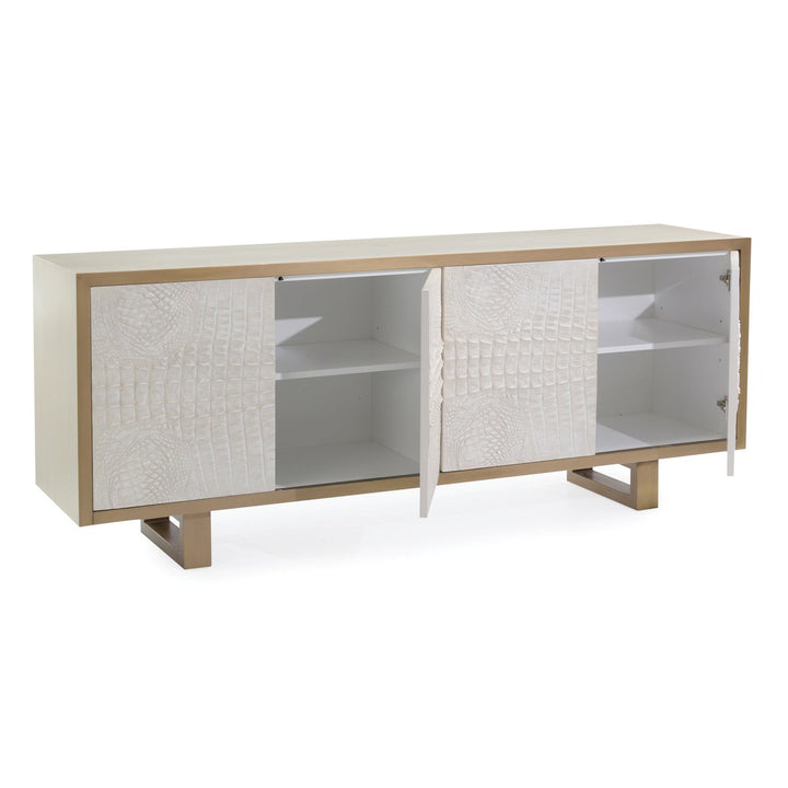 Ellery Sideboard - White - Wood. Ash