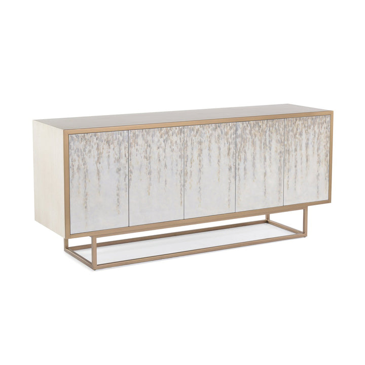 Alden Hill Sideboard - White - Wood. Ash