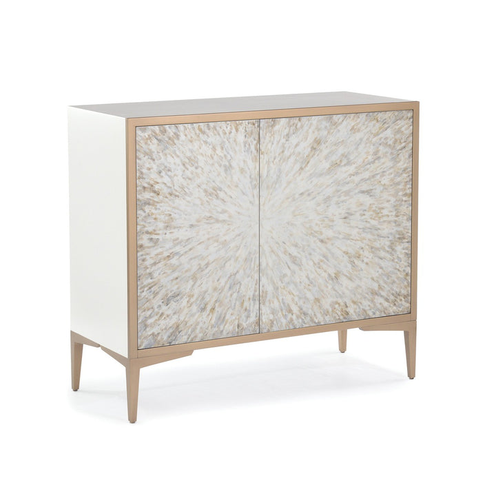 Polished Cabinet - White