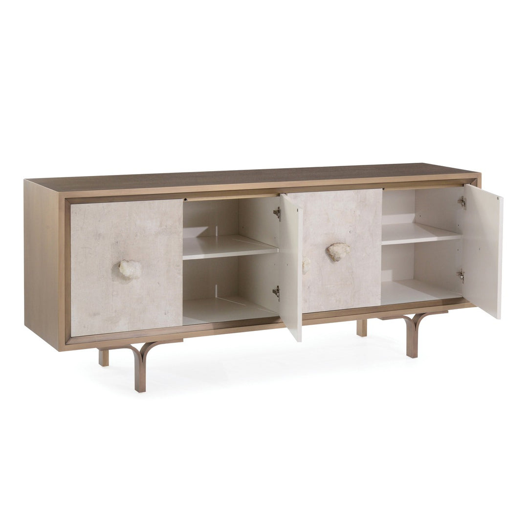 Polished Sideboard - White