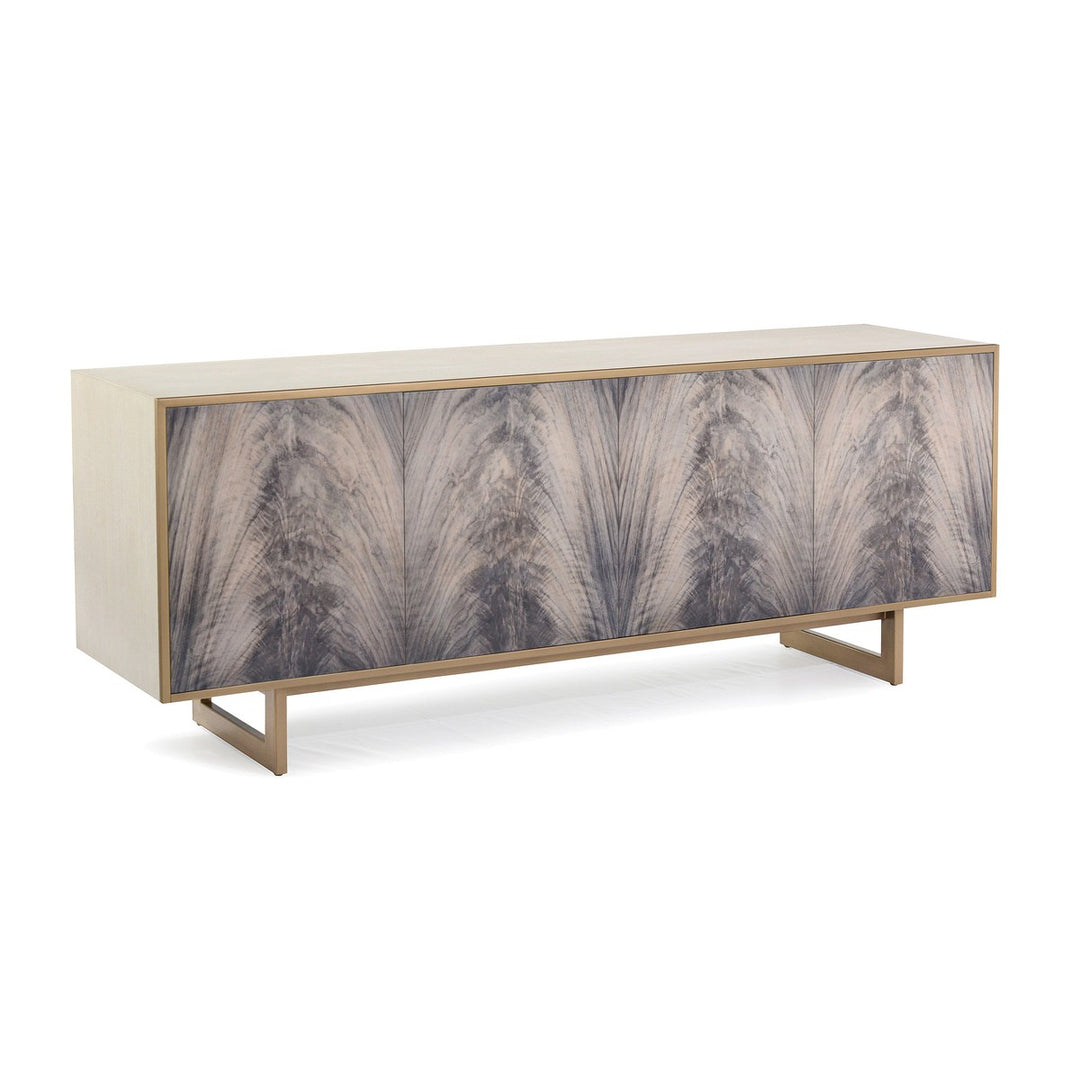 Orion Vu Credenza - Brown - Wood. Ash