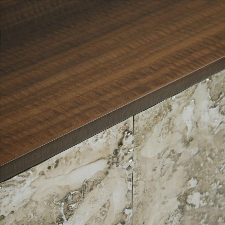 Sideboards & Credenzas Ignea Sideboard - Brown,Silver