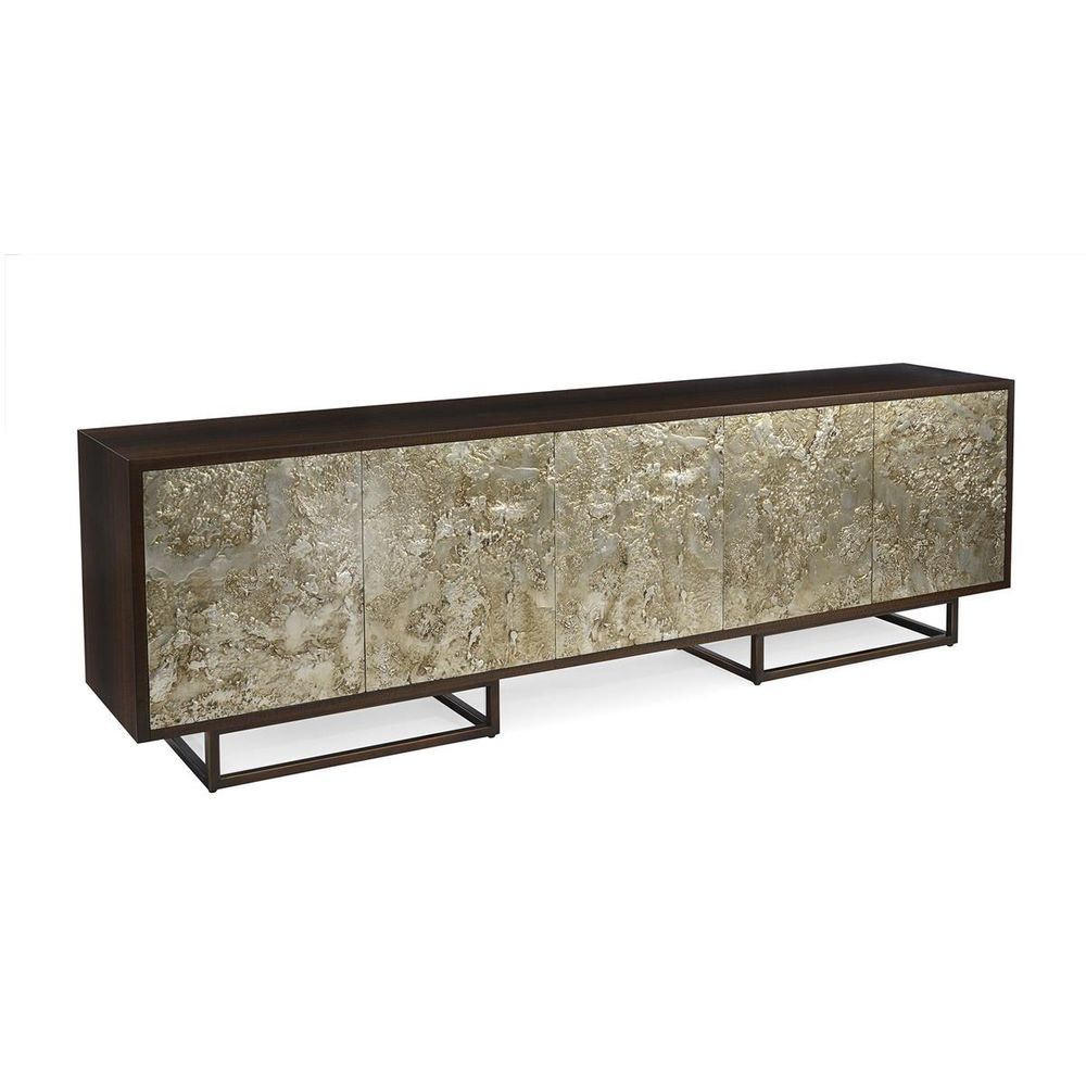 Sideboards & Credenzas Ignea Sideboard - Brown,Silver