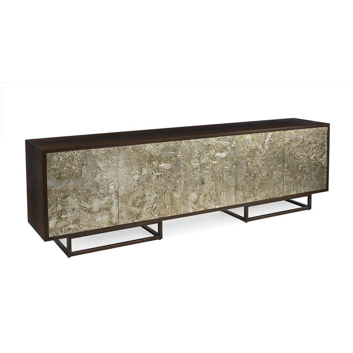 Sideboards & Credenzas Ignea Sideboard - Brown,Silver
